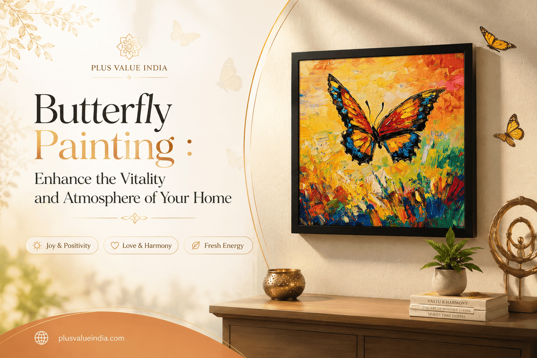 Butterfly Painting : Enhance the Vitality and Atmosphere of Your Home - plusvalueindia