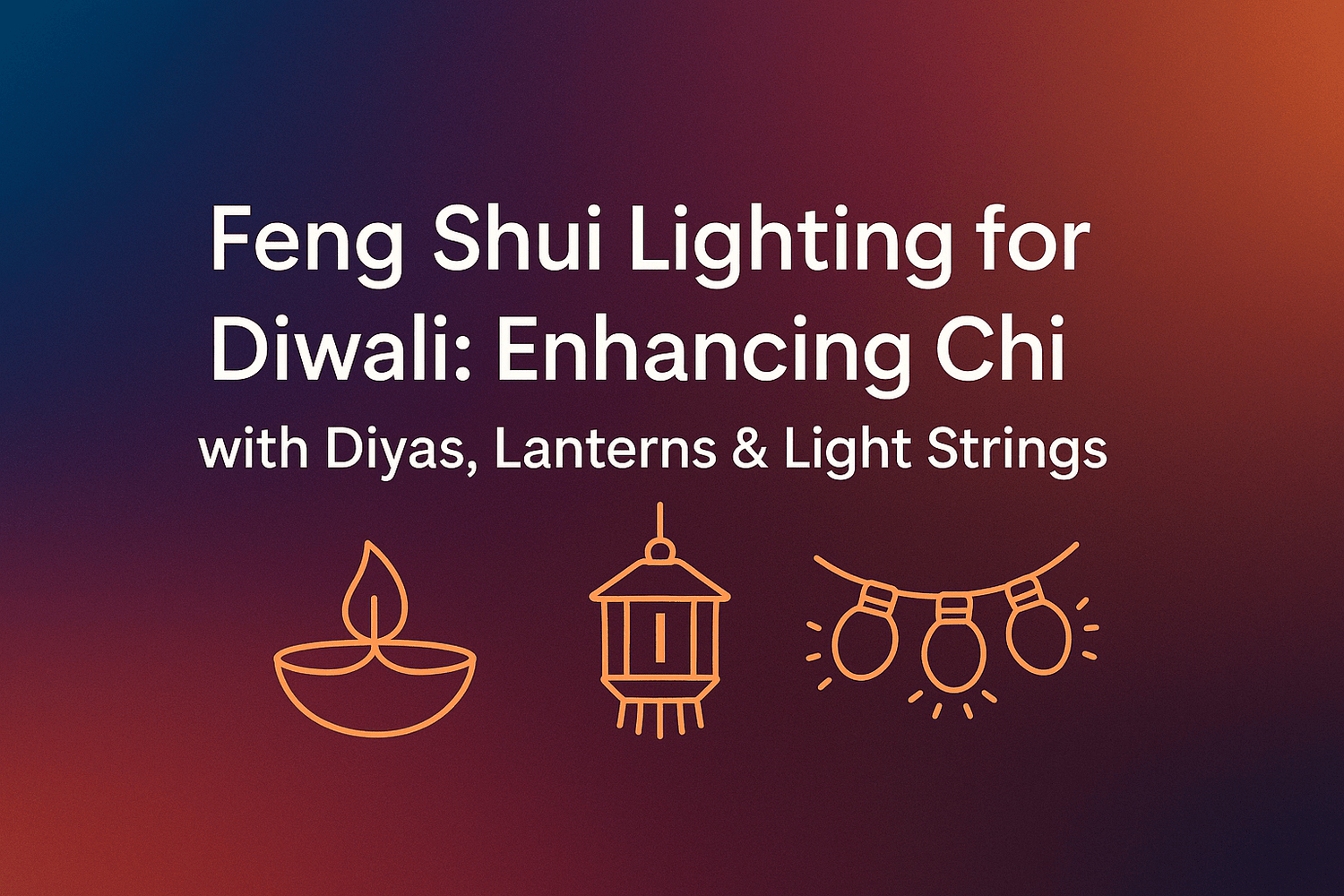 Diyas, Lanterns & Light Strings: A Feng Shui Guide to Enhancing Chi for a Joyful Festival - plusvalueindia