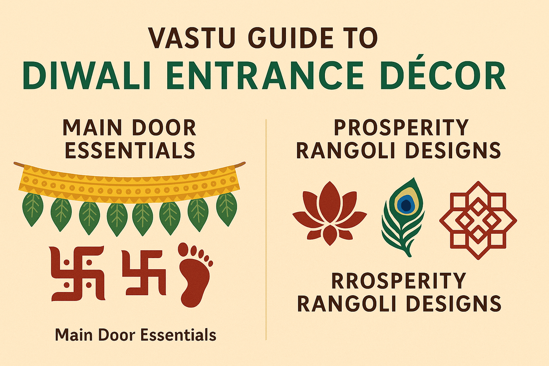The Ultimate Vastu Guide to Main Door Décor & Rangoli Designs: Your Blueprint for Diwali Prosperity - plusvalueindia