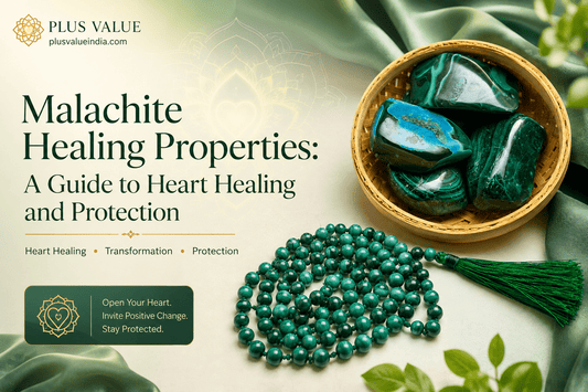 Malachite Healing Properties: A Guide to Heart Healing and Protection - plusvalueindia