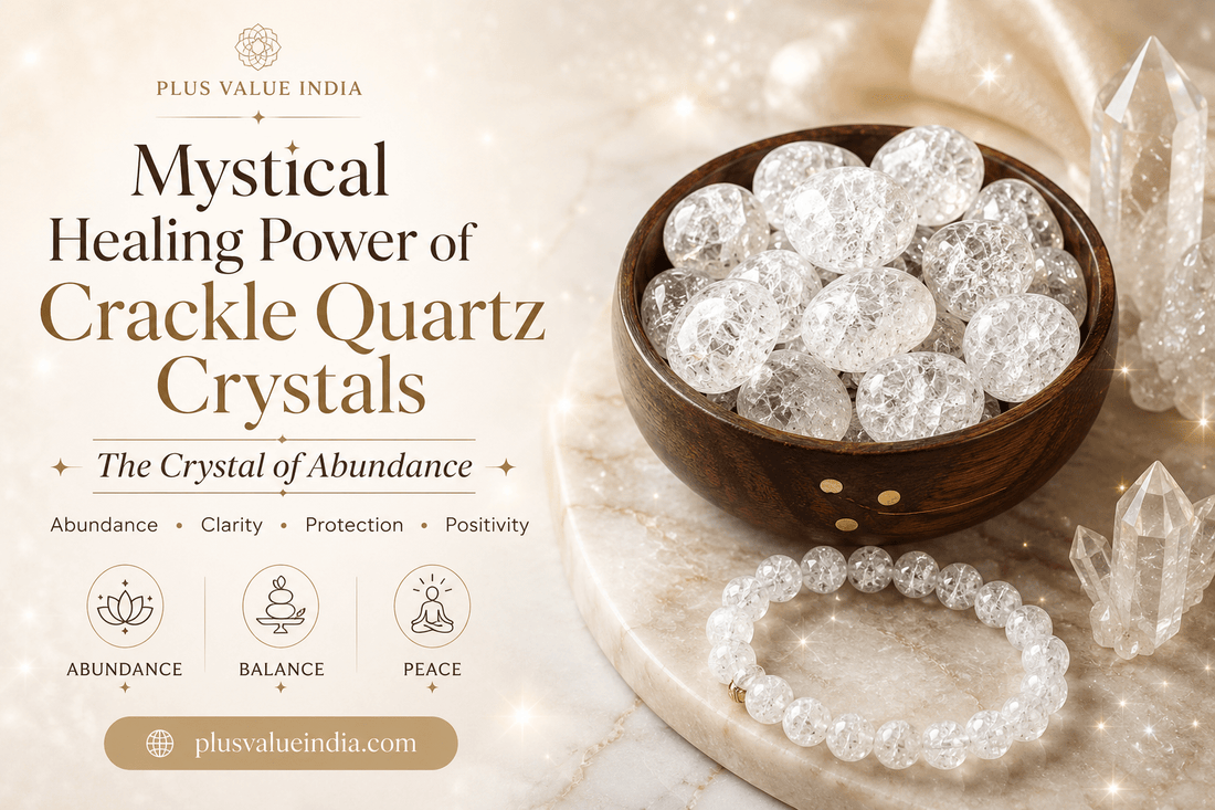 Mystical Healing Power of Crackle Quartz Crystals: The Crystal of Abundance - plusvalueindia