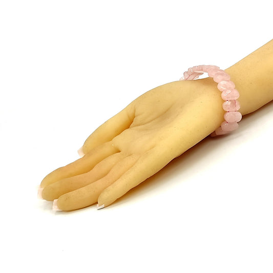 Rose Quartz Bracelets for Relationship Healing and Attracting Love into Your Life - plusvalueindia