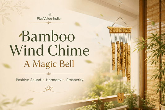 Bamboo wind chime- a magic bell - plusvalueindia