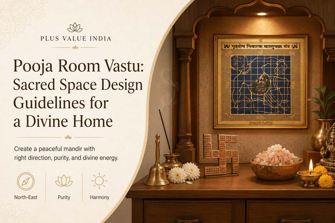Pooja Room Vastu: Sacred Space Design Guidelines for a Divine Home - plusvalueindia