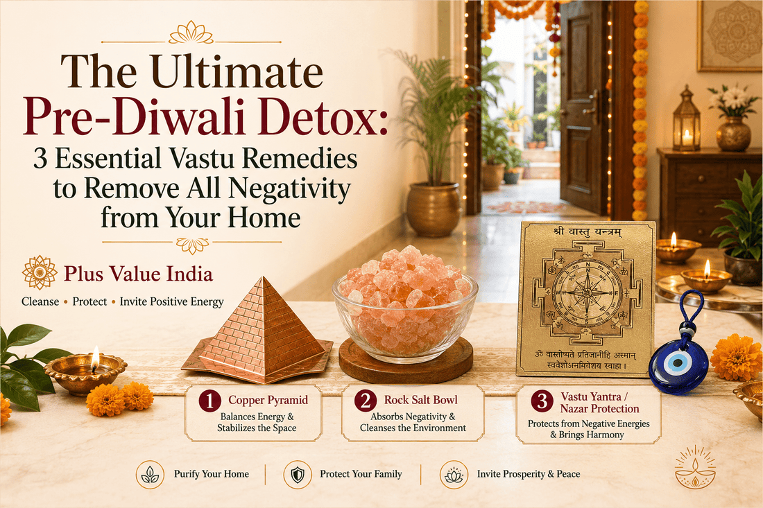 The Ultimate Pre-Diwali Detox: 3 Essential Vastu Remedies to Remove All Negativity from Your Home - plusvalueindia