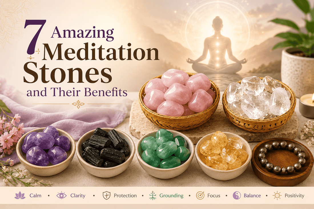 7 Amazing Meditation Stones and Their Benefits - plusvalueindia