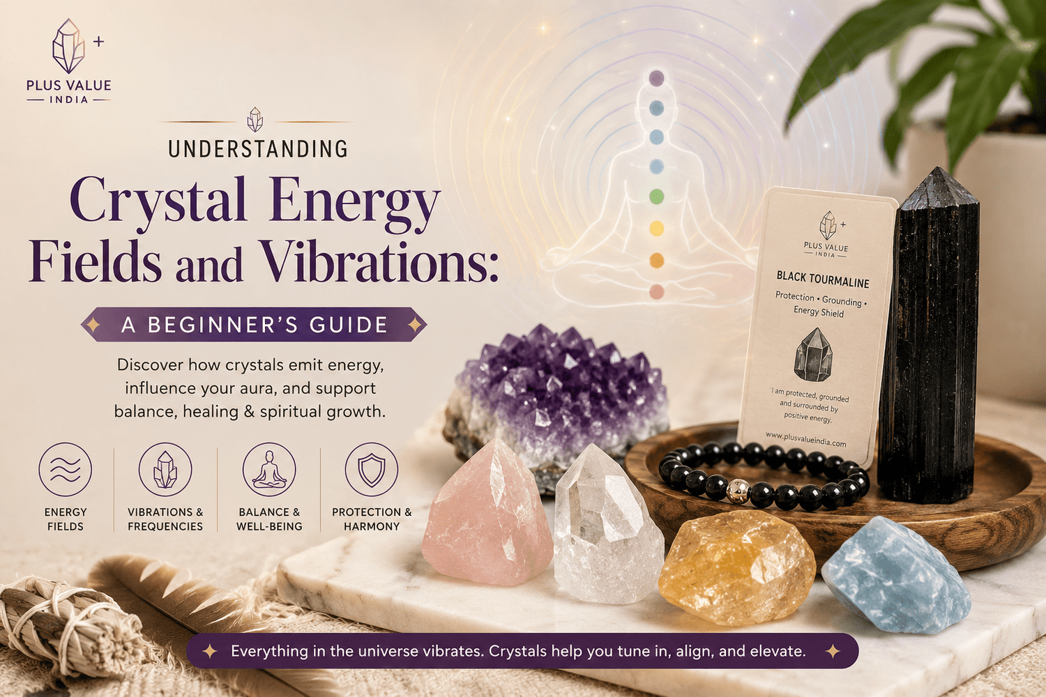 Understanding Crystal Energy Fields and Vibrations: A Beginner's Guide - plusvalueindia