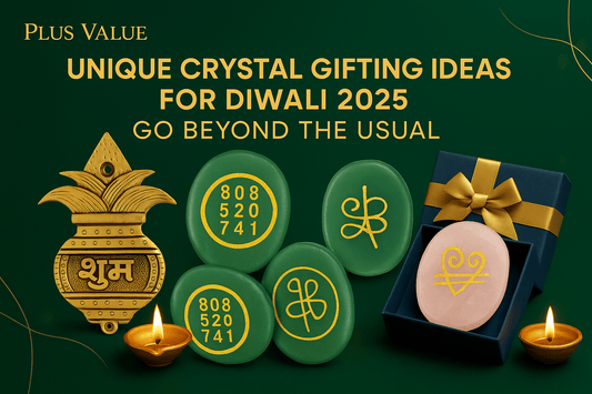 The Ultimate Guide to Crystal Gifting for Diwali: Figurines, Trees, Shubh Labh Plates & More - plusvalueindia