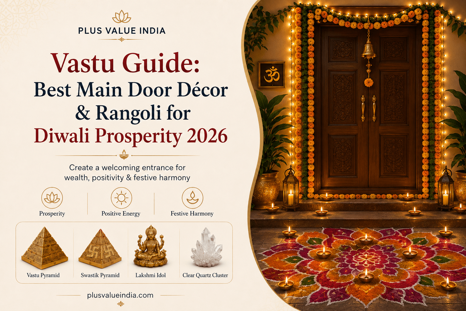 Vastu Guide: Best Main Door Décor and Rangoli for Diwali Prosperity 20