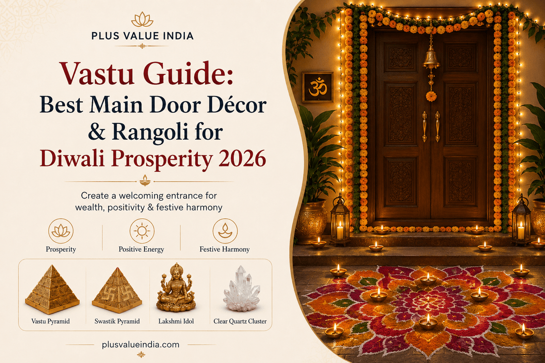 Vastu Guide: Best Main Door Décor & Rangoli for Diwali Prosperity 2026 - plusvalueindia