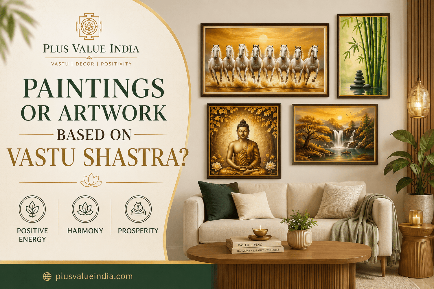 Vastu paintings by direction, which artwork belongs on which wall of the home