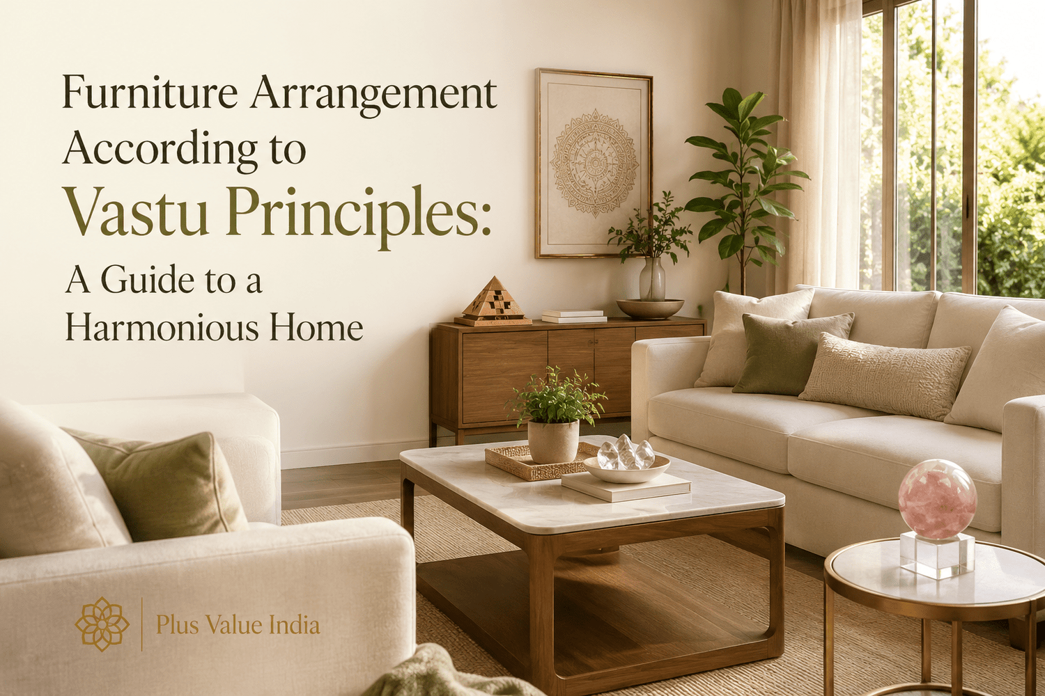 Furniture Arrangement According to Vastu Principles: A Guide to a Harmonious Home - plusvalueindia