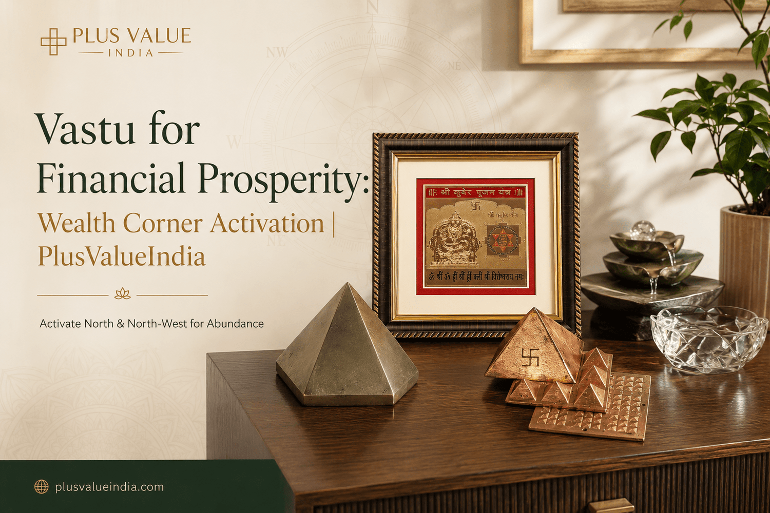 Vastu for Financial Prosperity: Wealth Corner Activation | PlusValueIndia - plusvalueindia