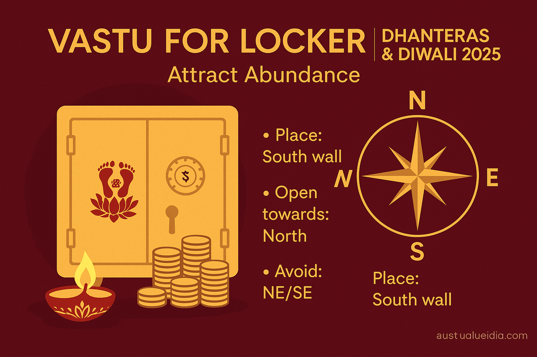 The Ultimate Vastu Guide to Your Locker: How to Position Your Safe on Dhanteras & Diwali to Multiply Your Wealth - plusvalueindia