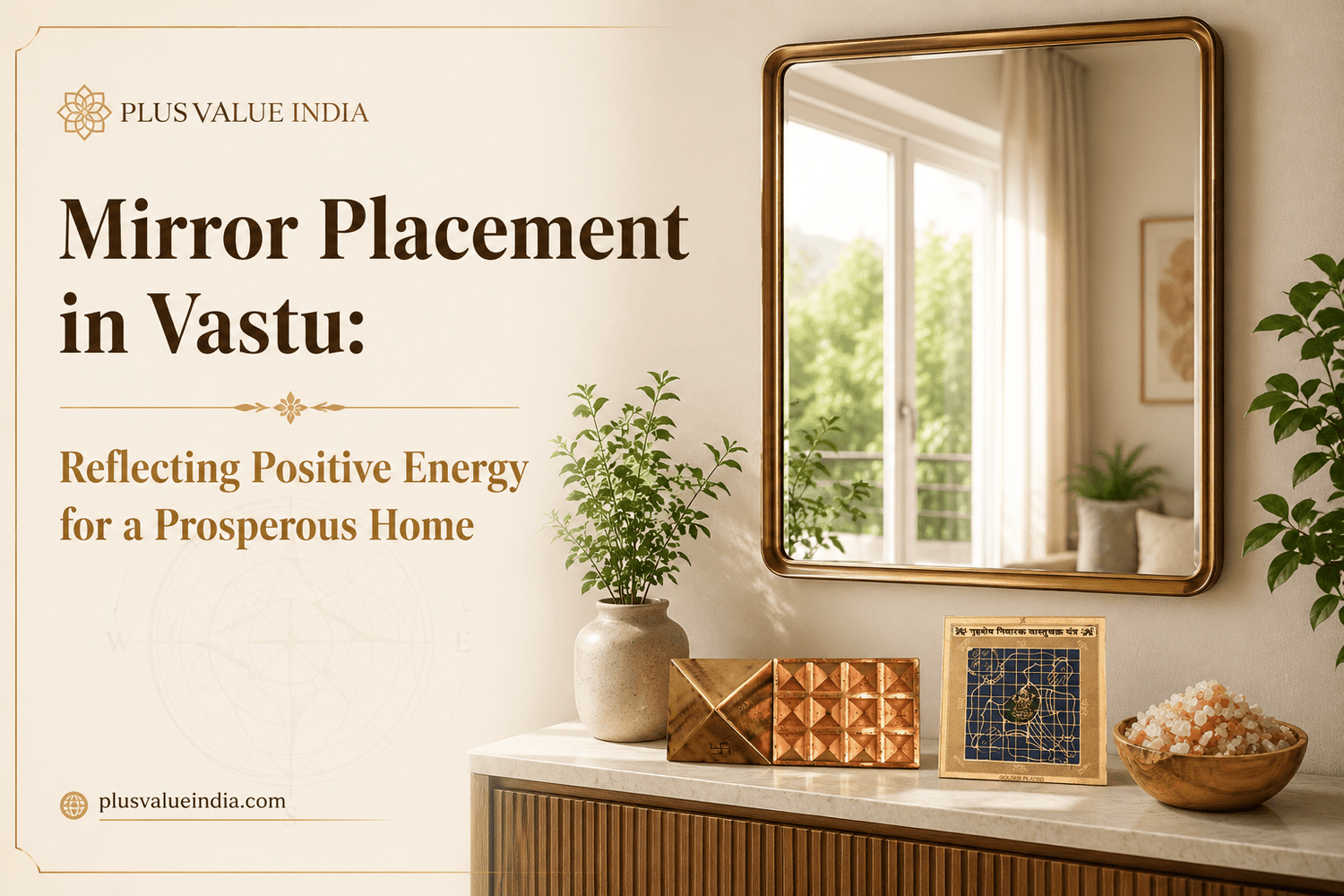 Mirror Placement in Vastu: Reflecting Positive Energy for a Prosperous Home - plusvalueindia