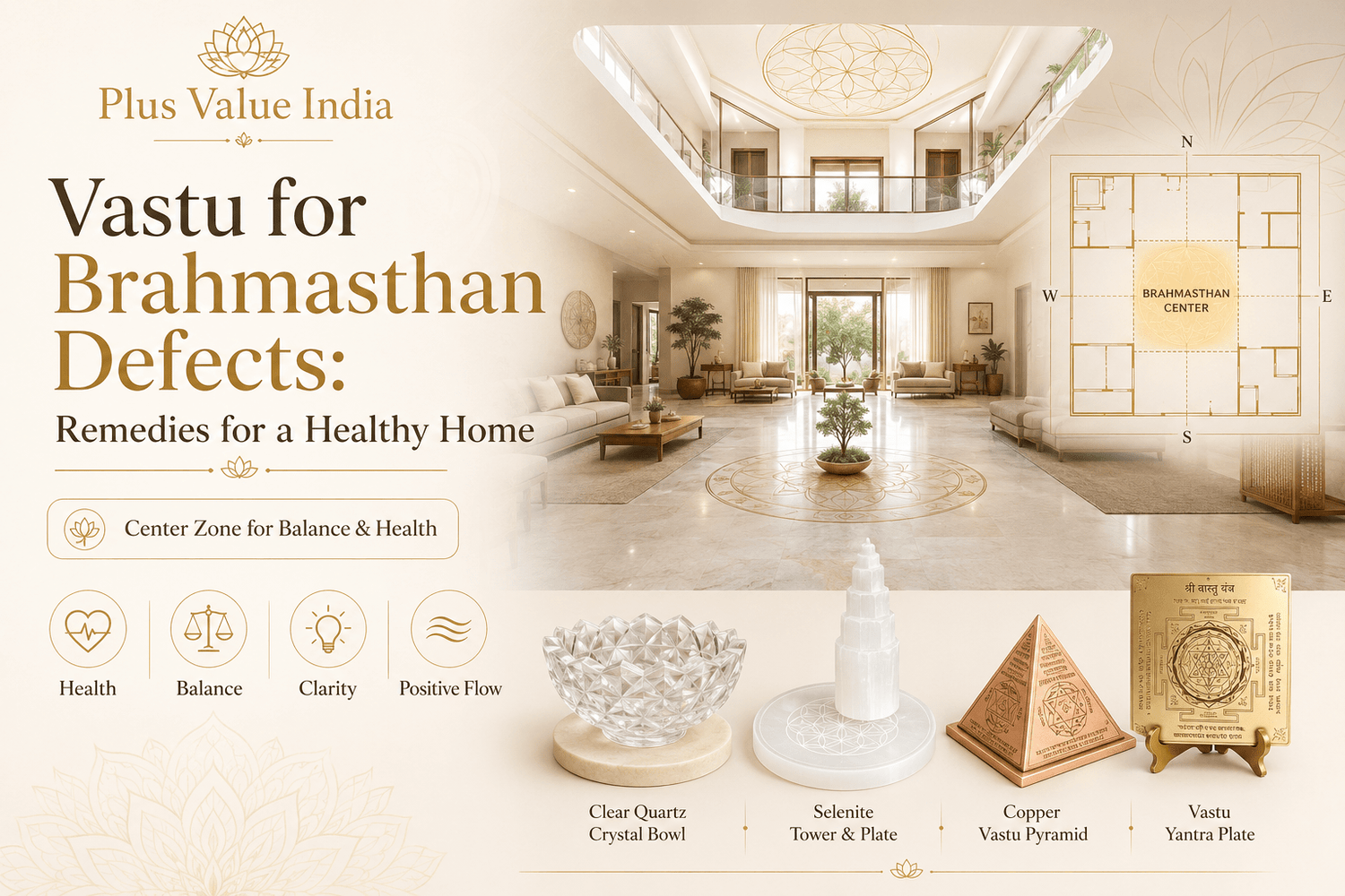 Vastu for Brahmasthan Defects: Remedies for a Healthy Home - plusvalueindia