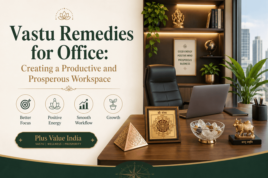 Office Vastu remedies, desk and cabin corrections marked on an office plan
