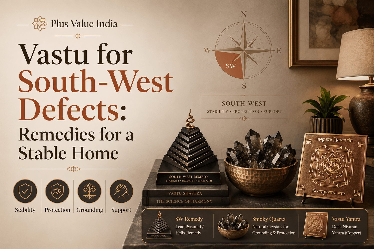 Vastu for South-West Defects: Remedies for a Stable Home - plusvalueindia