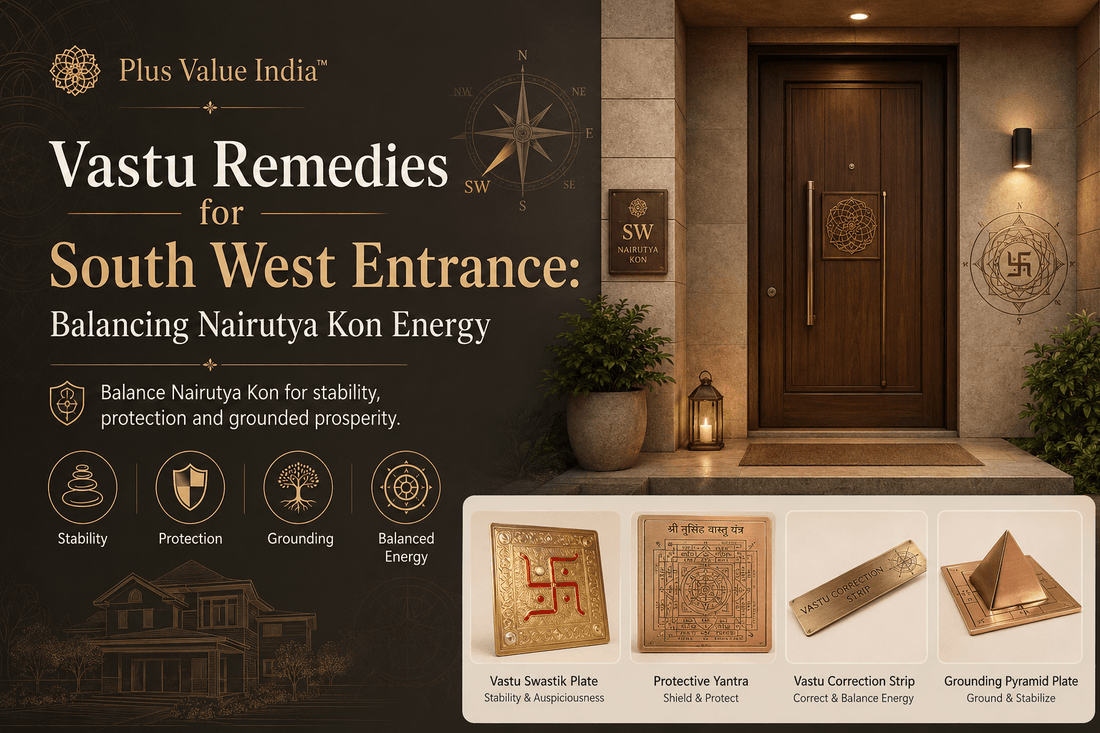 Vastu Remedies for South West Entrance: Balancing Nairutya Kon Energy - plusvalueindia
