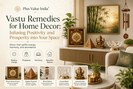 Vastu home decor remedies, which item belongs in which zone shown across a full home layout