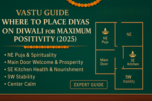 The Ultimate Vastu Guide: Where to Place Diyas & Candles on Diwali for Maximum Positivity and Wealth