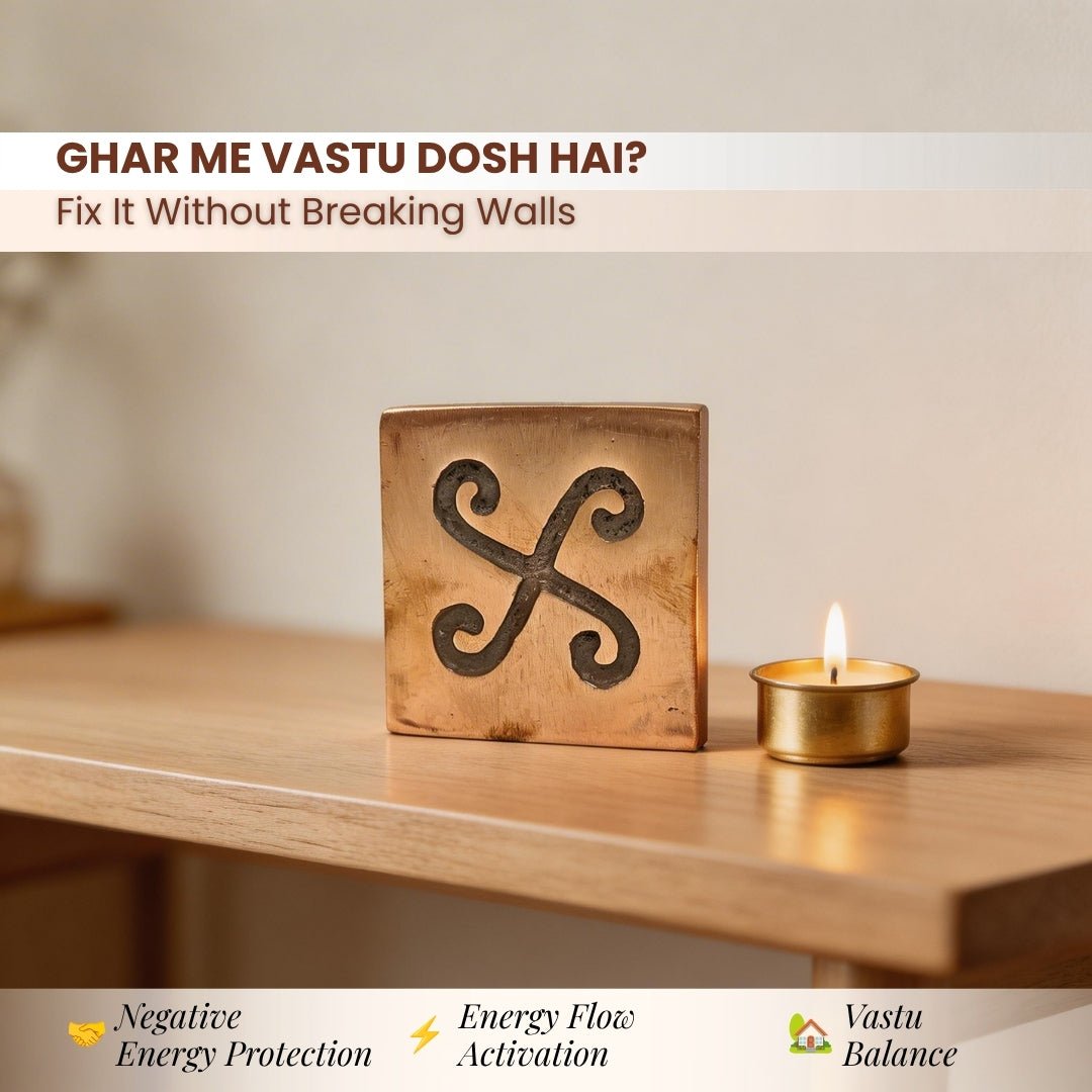 Copper Spiral Block for Dosh Nivaran Remedies Products Items for Home & Office - plusvalueindia