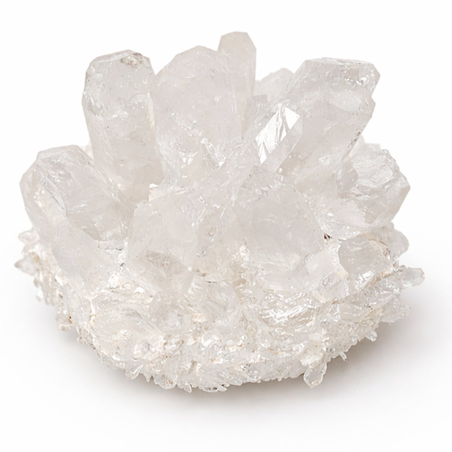 Clear Quartz Crystal Cluster Geode For Positive Energy, Vastu Defects