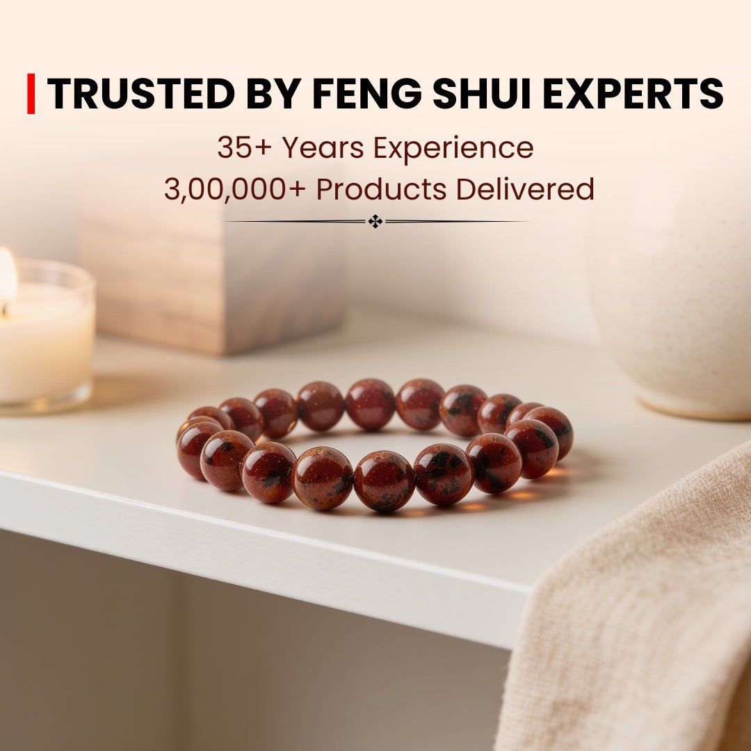 Mahogany Obsidian Stones Bracelet - plusvalueindia