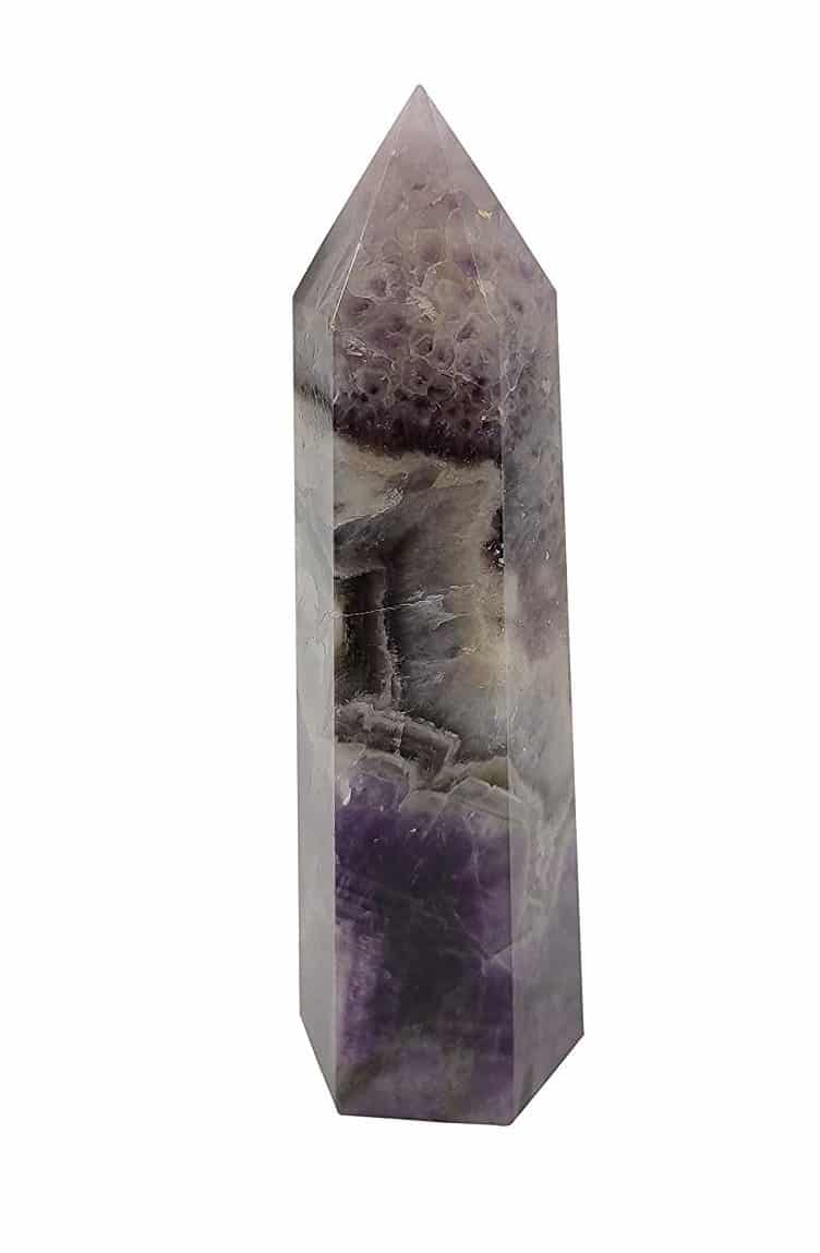 Amethyst Jumbo Wand - Reiki, Chakra, Crystal Healing, Meditation
