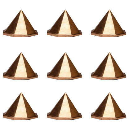 Asthakon Octagonal Copper Pyramid Brahmasthan Center Home House Plot Bungalow - plusvalueindia