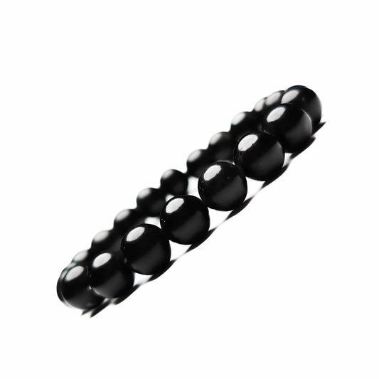 Black Agate Bracelet 9mm