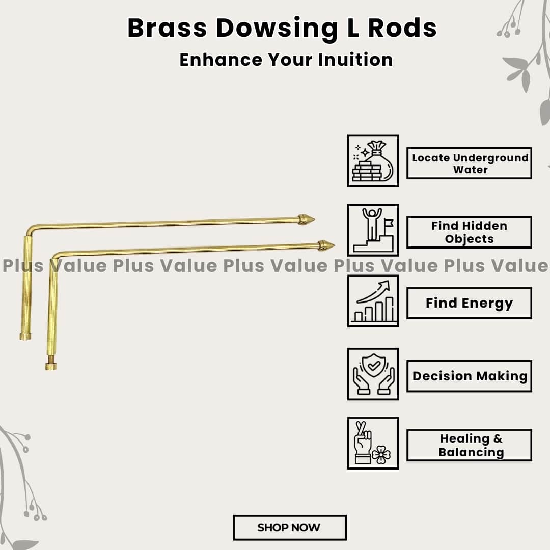 Brass Dowsing L Rods