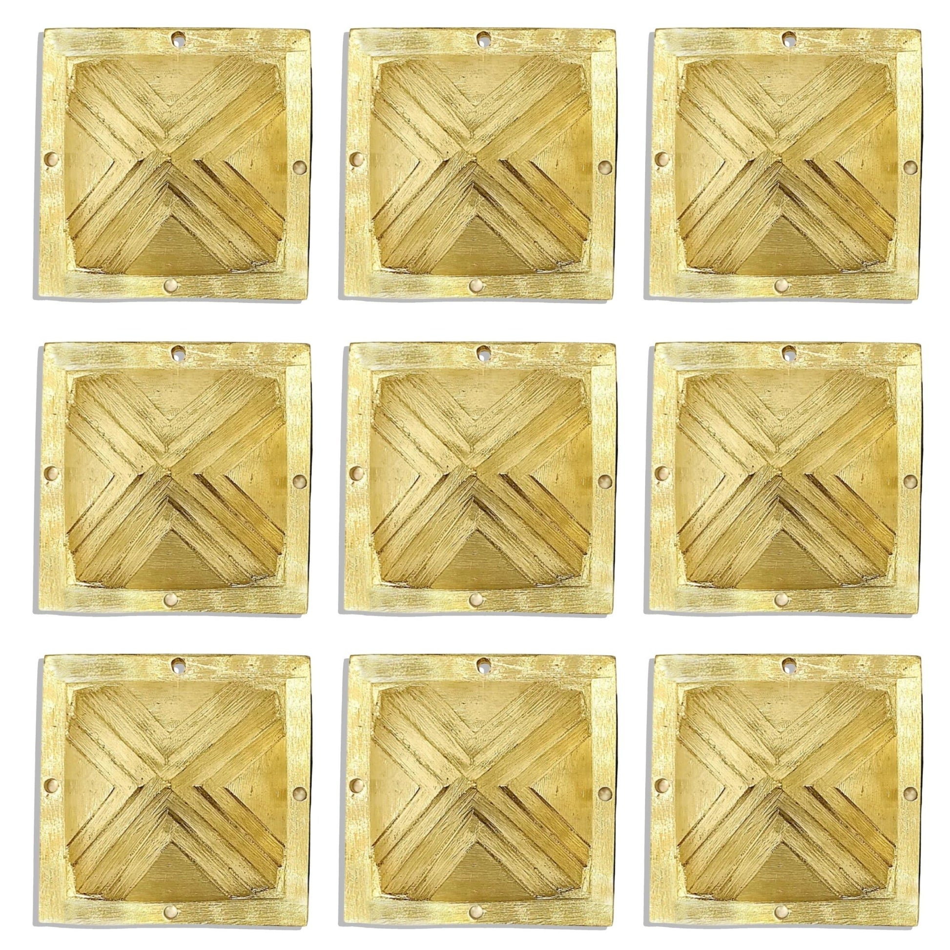 Brass Pyramid 2.5inch for North - West Home, Office, Plots Vastu Shastra Remedies Product - plusvalueindia