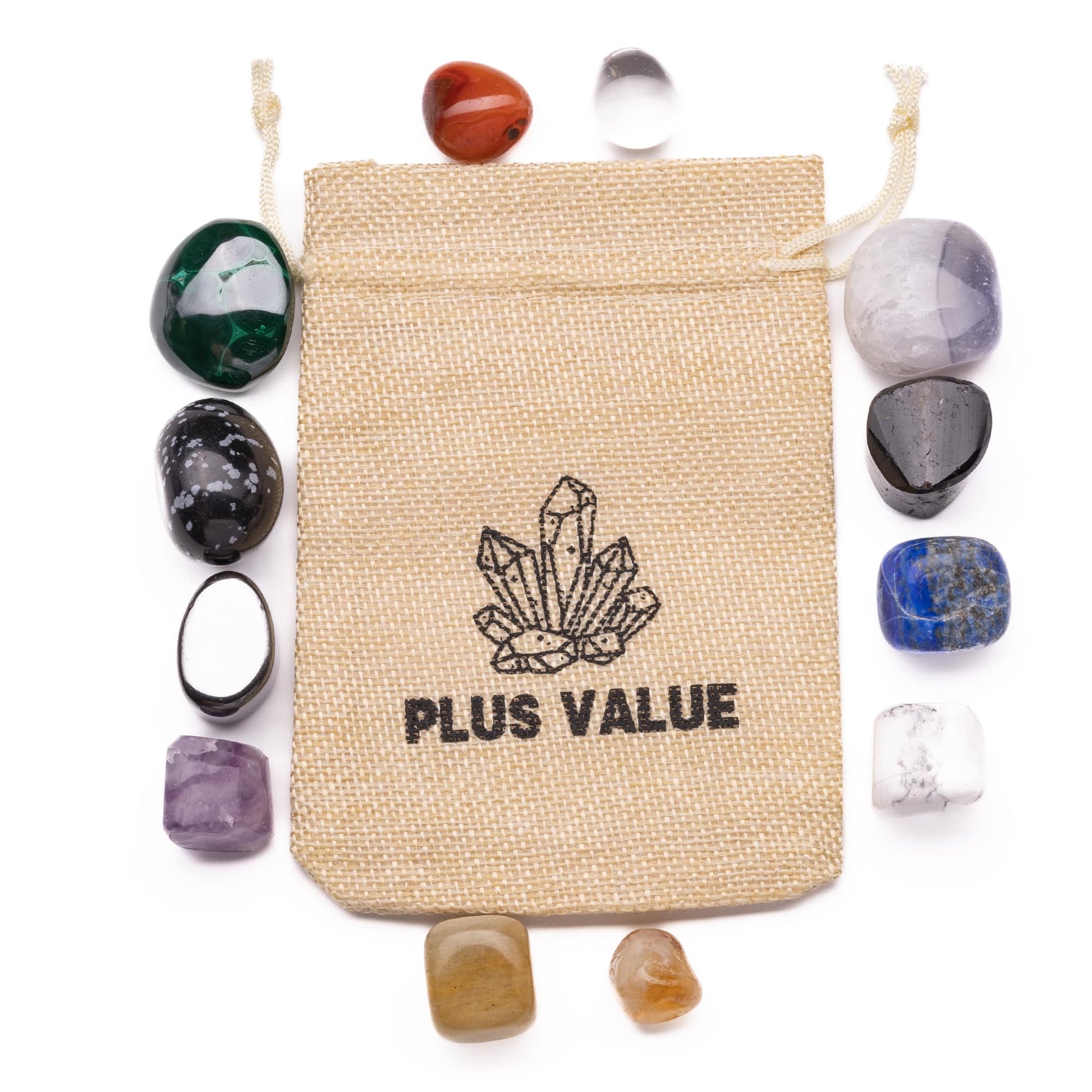 Business Success Financial Wealth Crystal Bag Healing