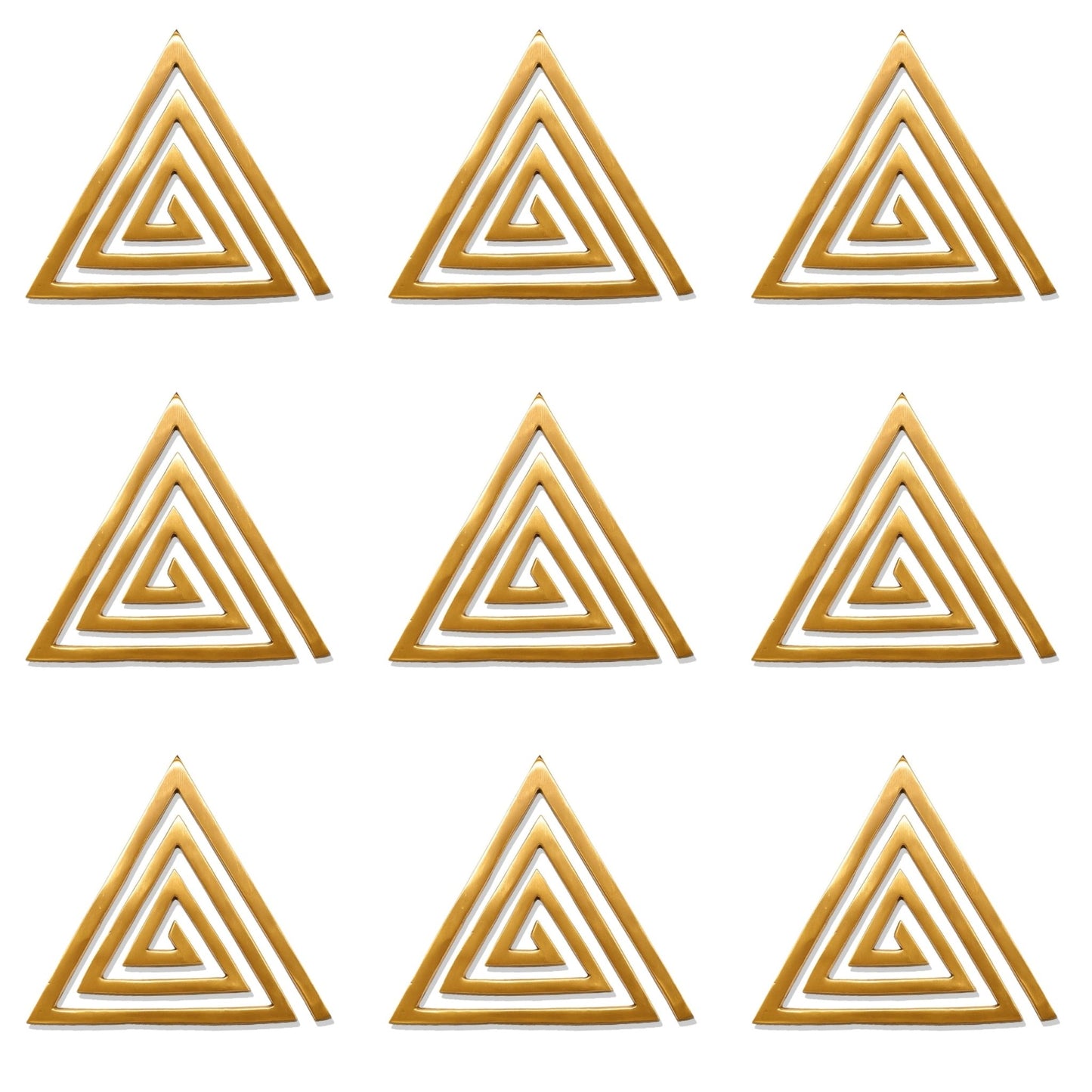 Copper Helix 6inch Vastu Remedies for South - East Vastu Dosh Nivran 3pcs - plusvalueindia