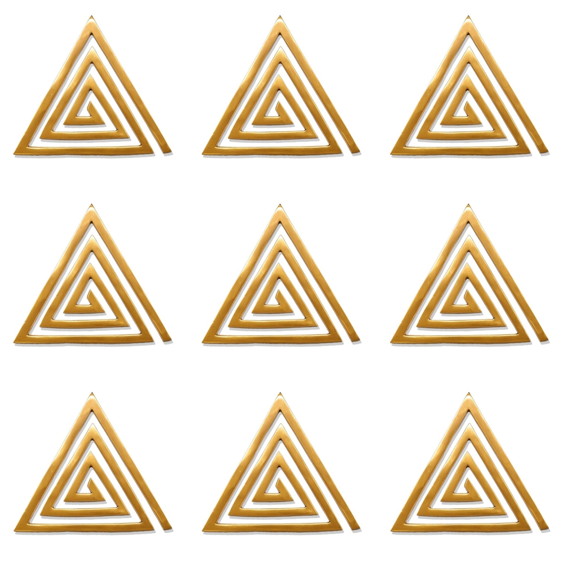 Copper Helix 6inch Vastu Remedies for South - East Vastu Dosh Nivran 3pcs - plusvalueindia