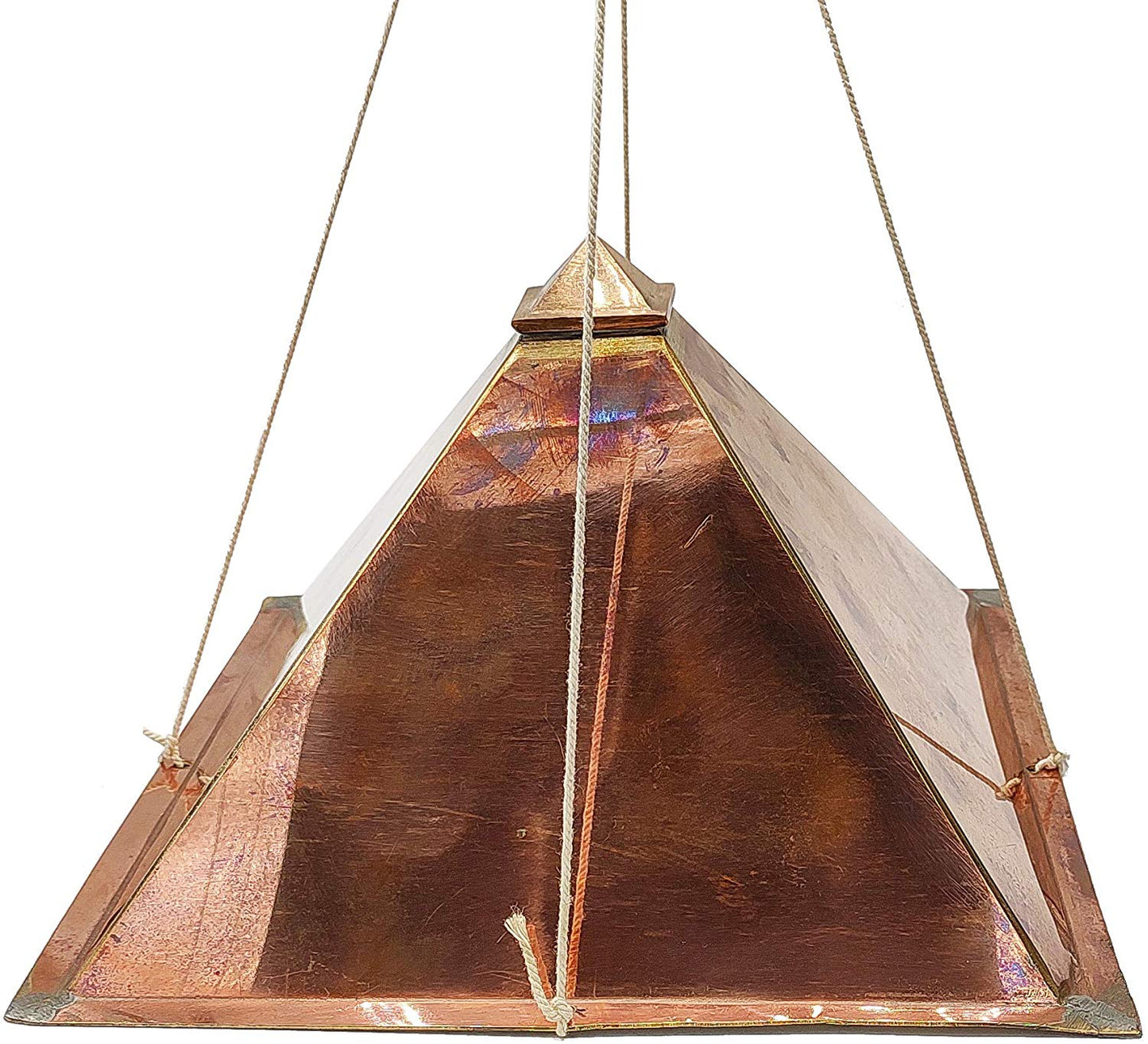 Premium Copper Meditation Pyramid Hanging