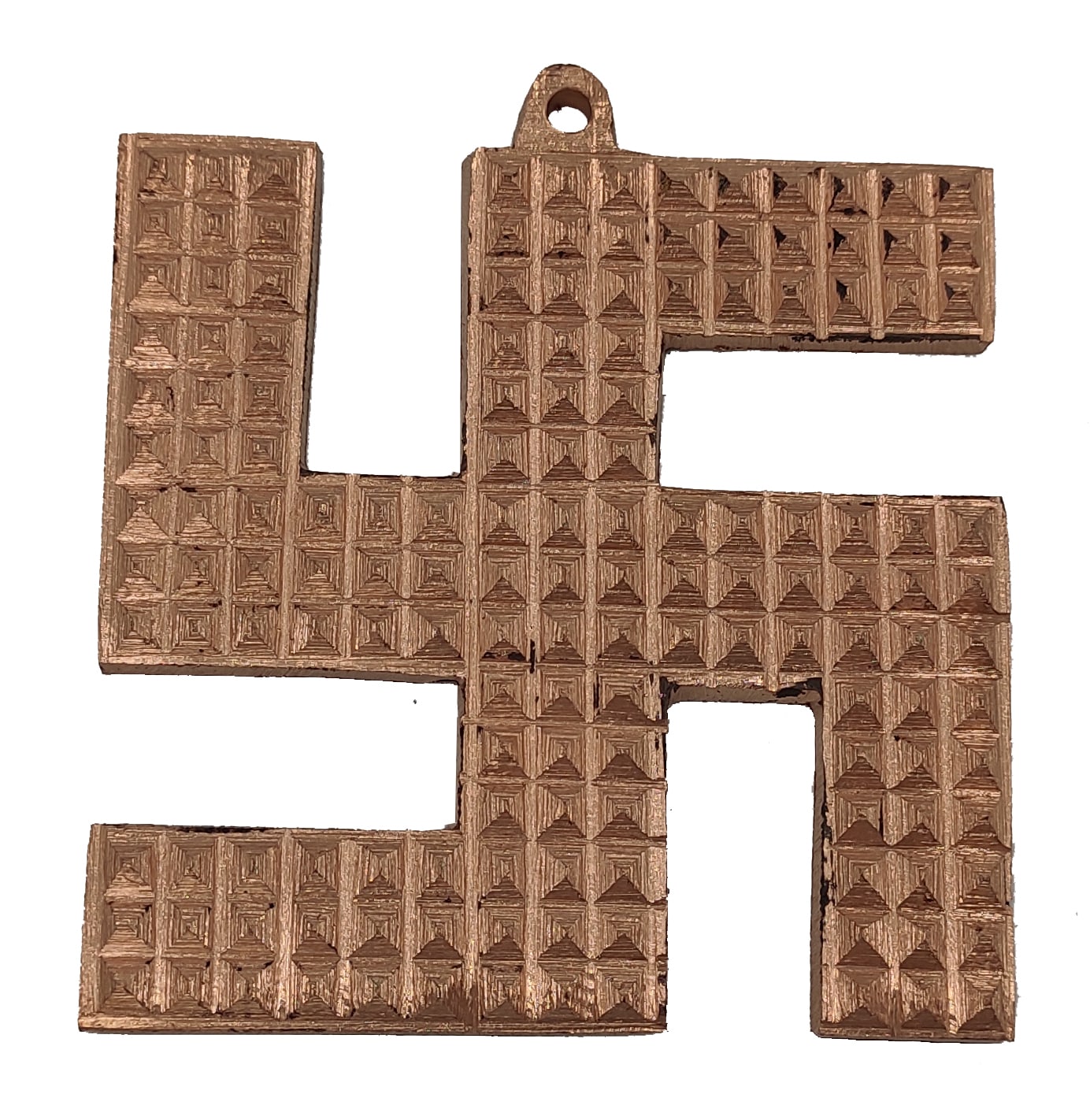 Copper Swastik Pyramid