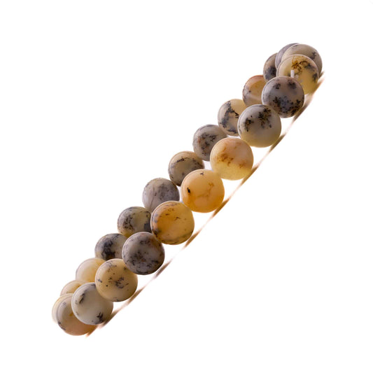Dendritic Opal Bracelet 8mm