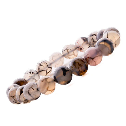 Dragon Vein Agate Bracelet