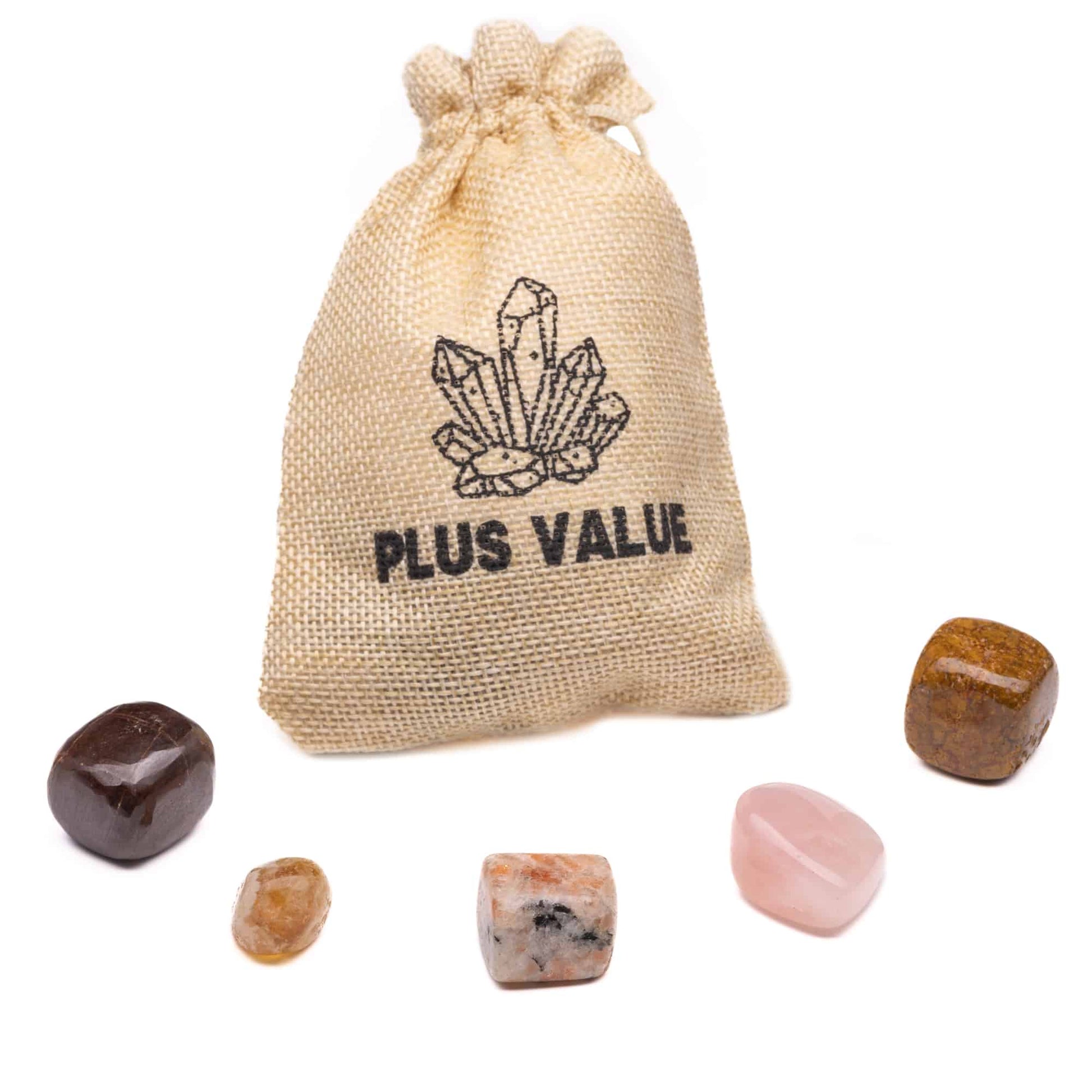Fatigue Pocket Healing Crystal Bag