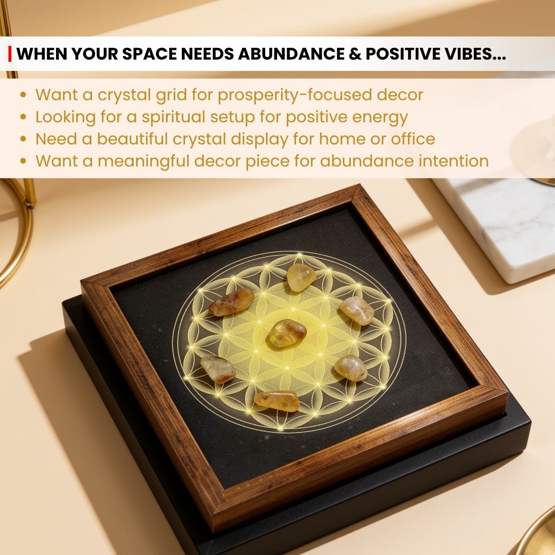 Vastu Financial Crystal Grid - Money Luck - plusvalueindia