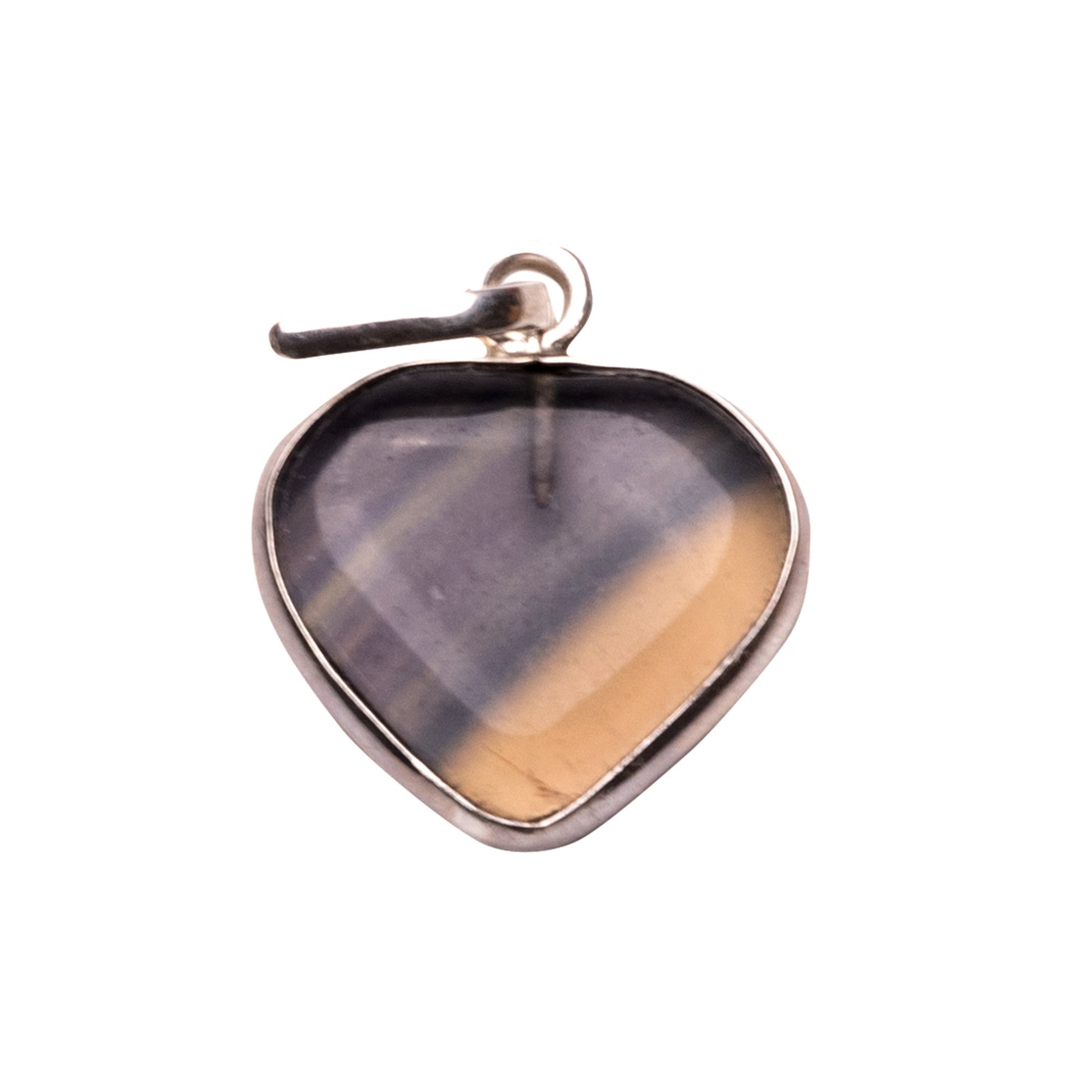 Fluorite Heart Shape Pendant