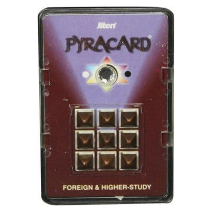 Jiten Fortune Pyra Card For Foreing & Higher Study - Pyra Vastu Expert Remedies - plusvalueindia