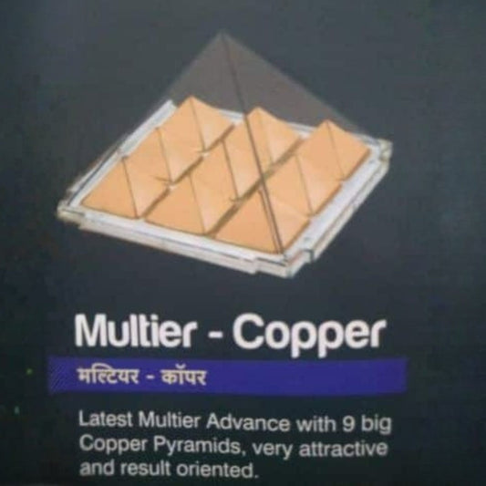 Jiten Multier Copper Pyramid For Vastu - plusvalueindia