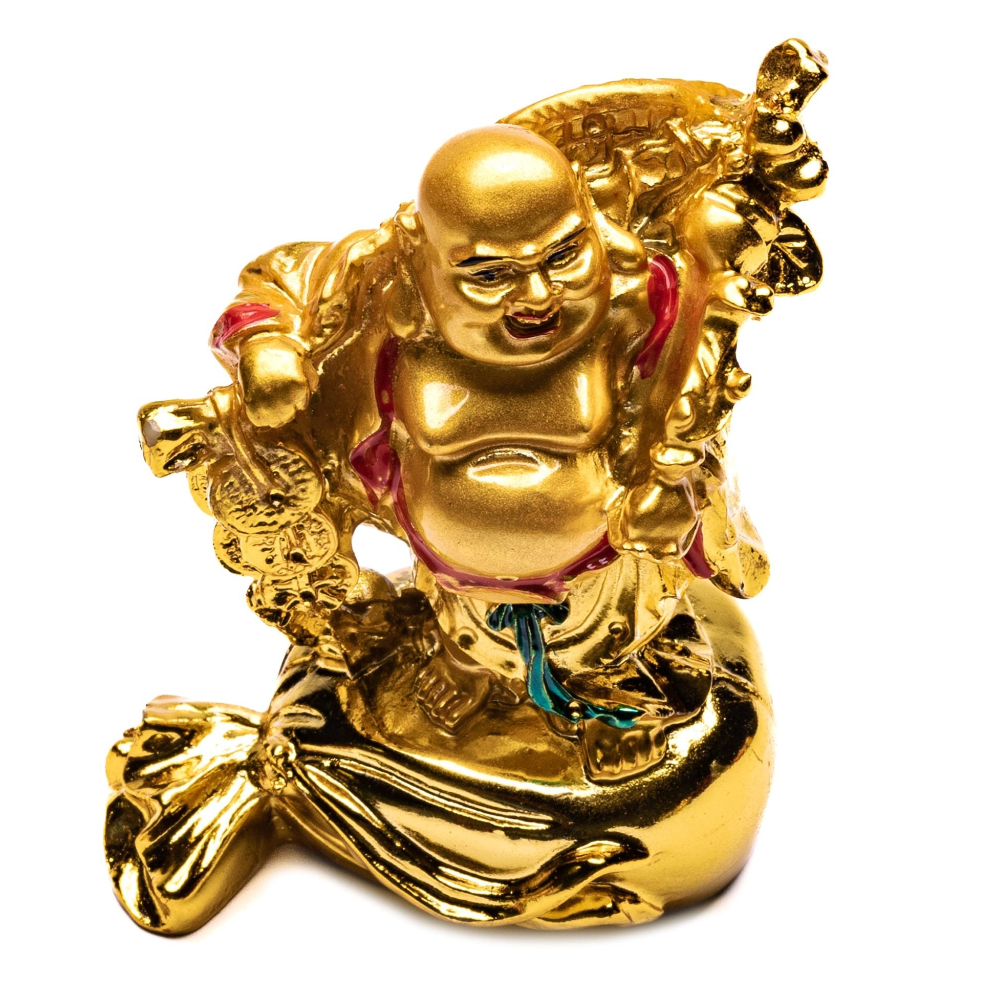 Laughing Buddha With Coin Fengshui