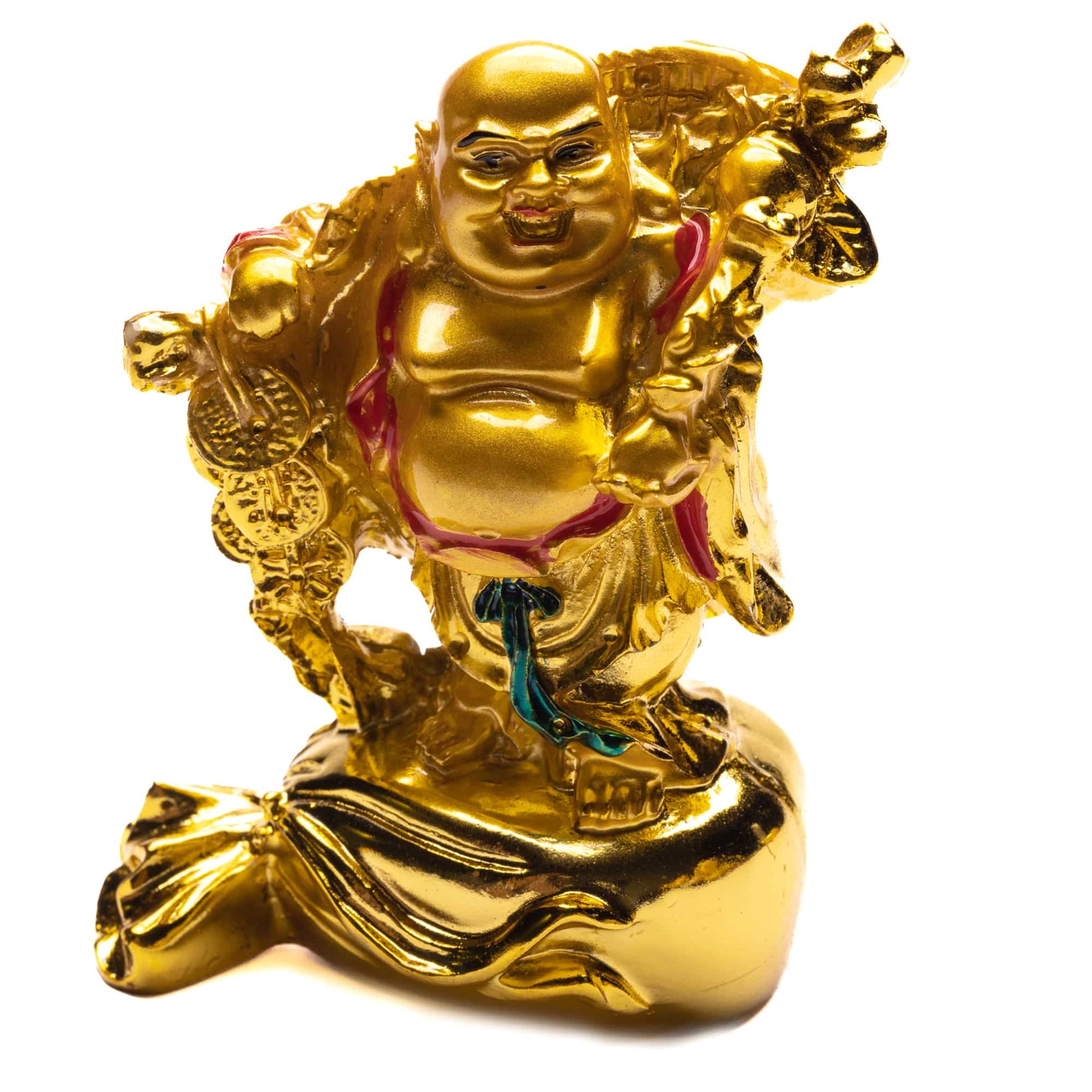 Laughing Buddha With Coin