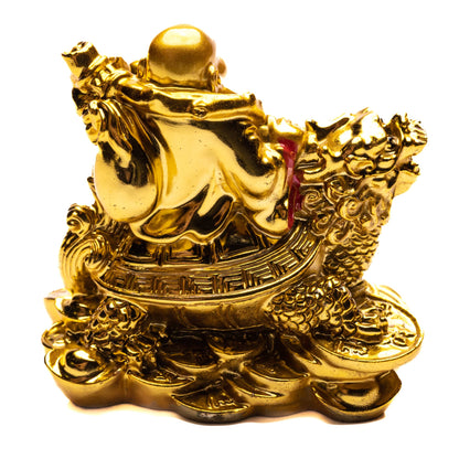 Laughing Buddha With Dragon Feng Shui Product