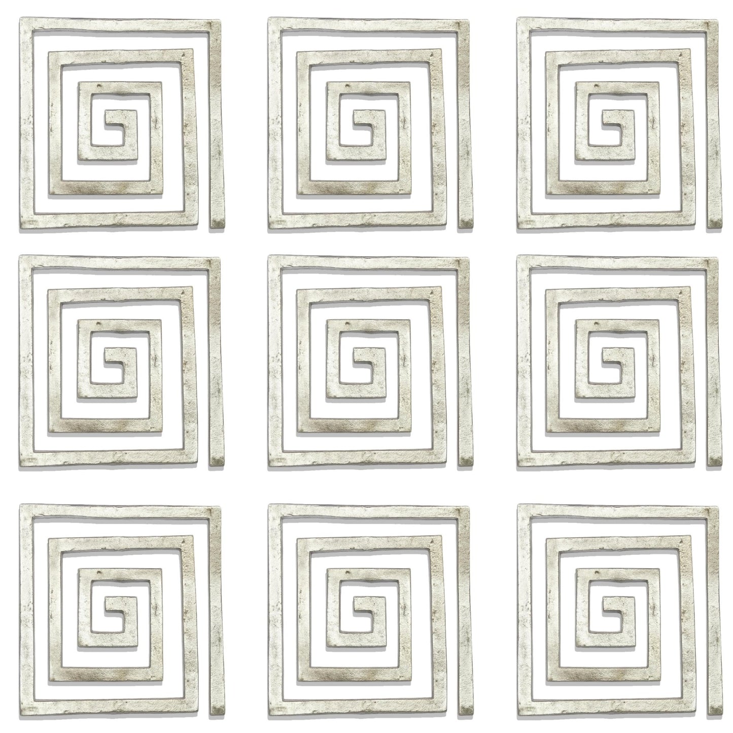 Vastu Lead Helix 6inch Southwest Extension, Corner Cut Vastu Dosha (3pcs) - plusvalueindia