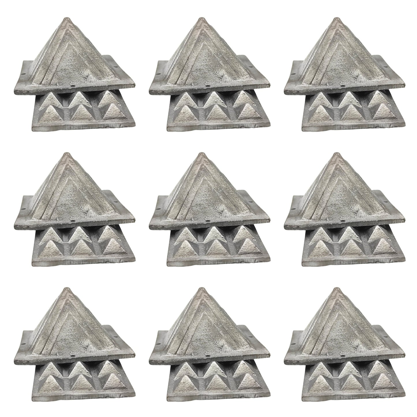 Lead Pyramid 2.5inch Missing Corner or Cut in South West Kitchen, Toilet, Main Door, Entrance Vastu Dosha Remedies For Home, Office, Plot, Factory - plusvalueindia